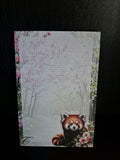 Notizblock - Roter Panda