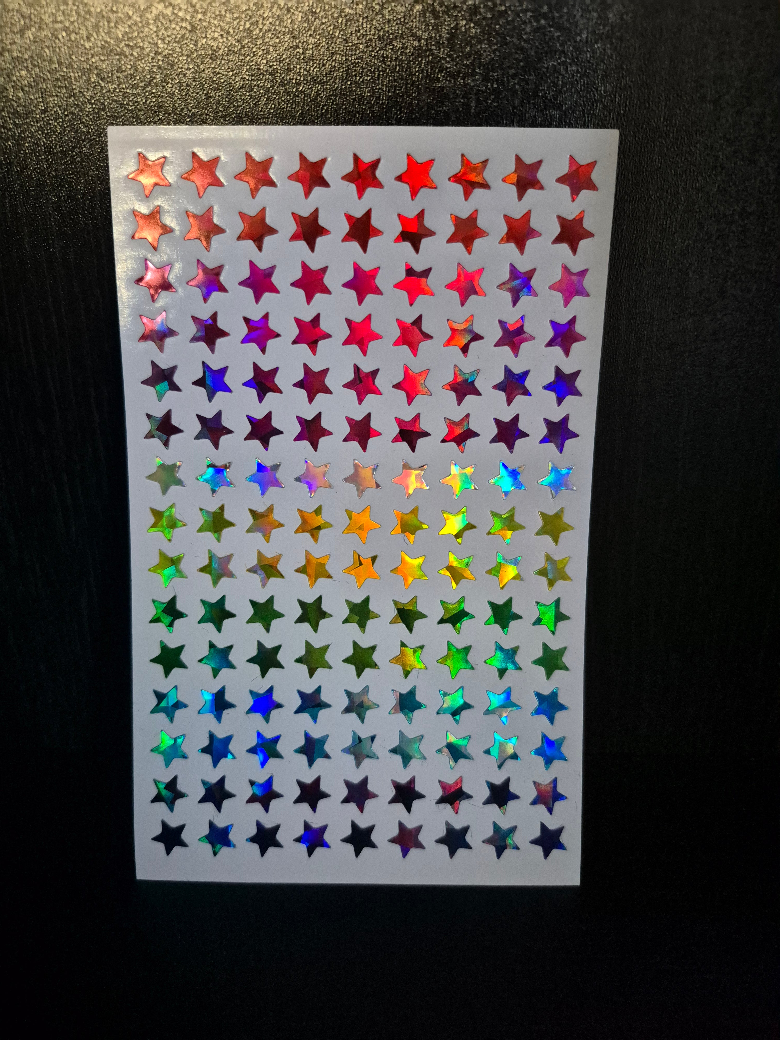 Sticker Glitzer-Sterne