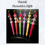 Früchte Charakter-Stifte