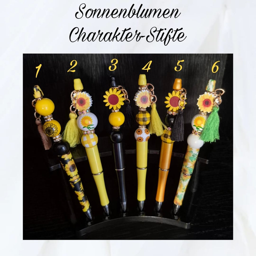 Sonnenblumen Drehkugelschreiber