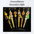 Sonnenblumen Charakter-Stifte