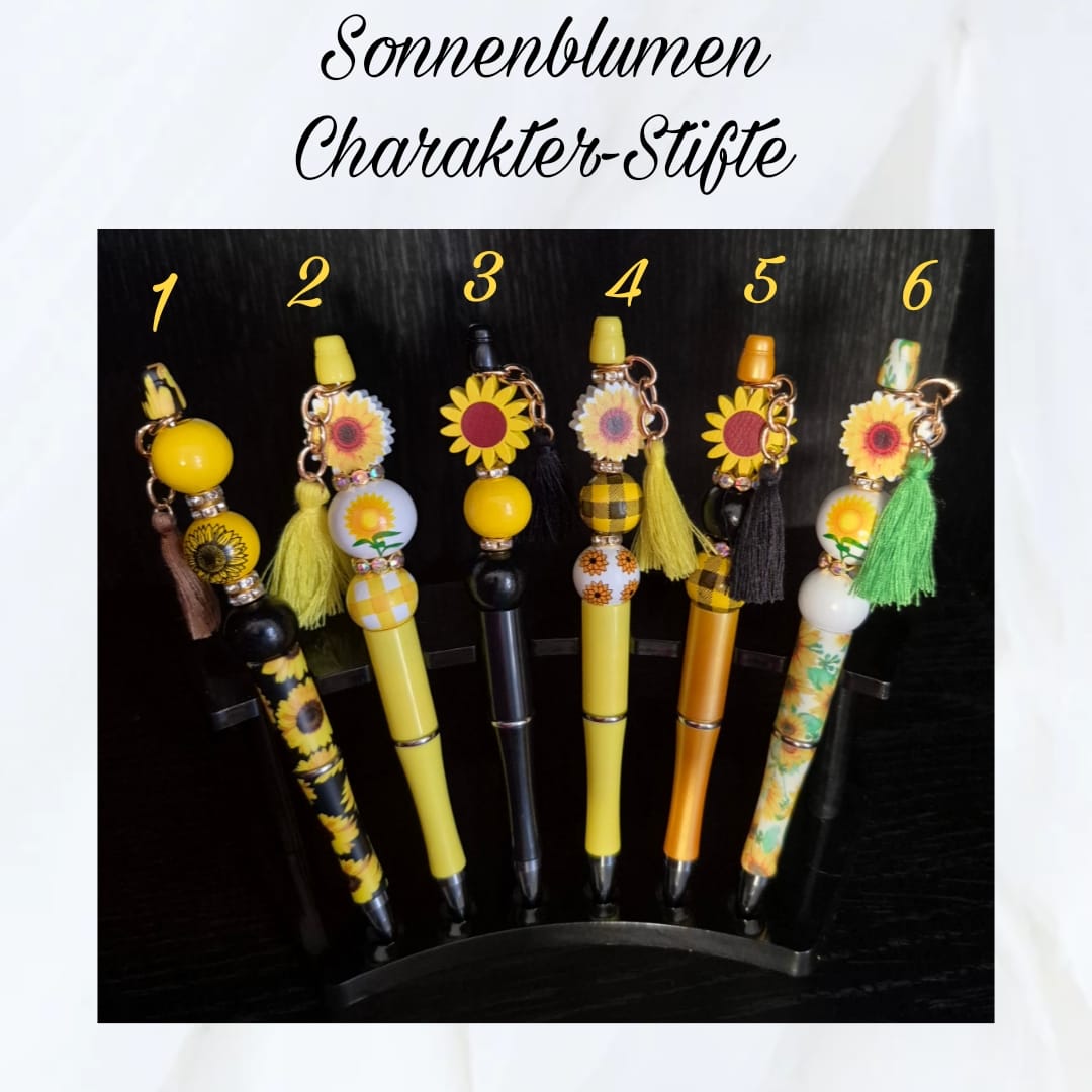 Sonnenblumen Charakter-Stifte