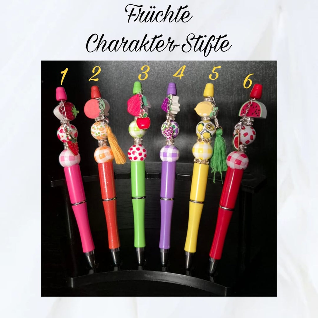Früchte Charakter-Stifte