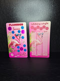 Flamingo Season - Selbstgedruckte Einzelchallenge A6