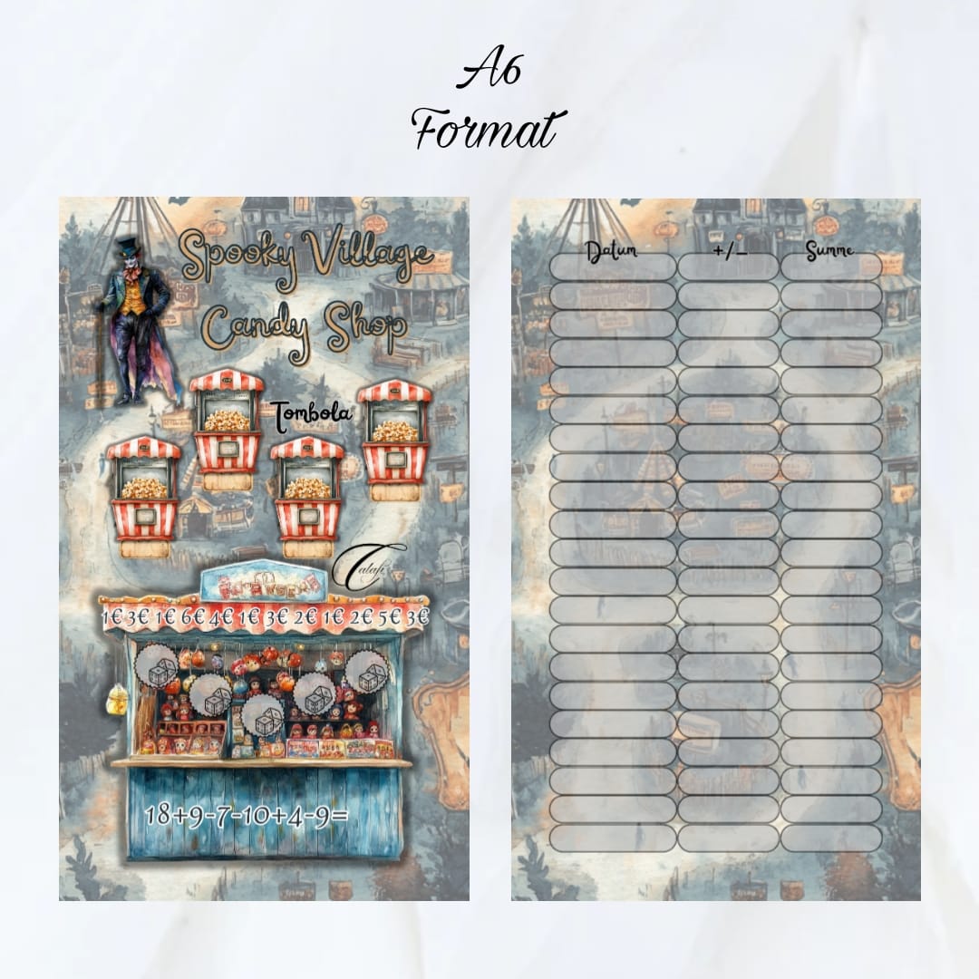 Spooky Village Challenge-Set A6