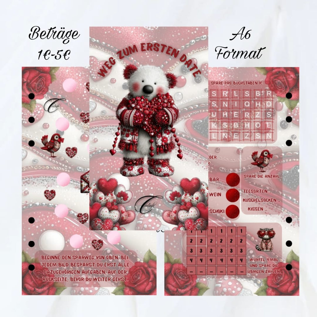 Weg Zum Ersten Date – Einheftchallenge A6