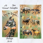 Tiere Der Savanne - Einheftchallenge A6