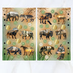 Tiere Der Savanne - Einheftchallenge A6